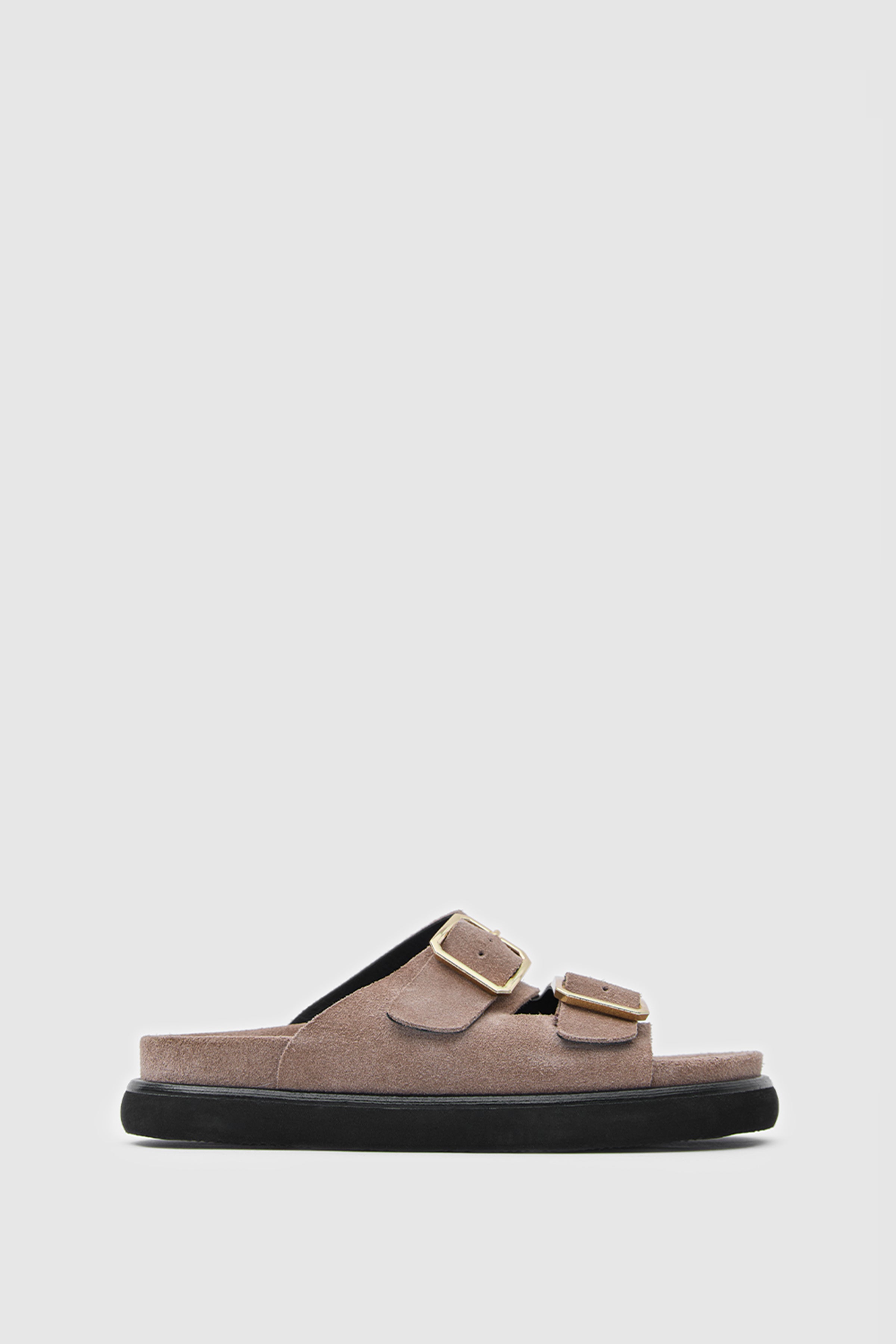 TERRA BUCKLE ÇİFT TOKALI HAKİKİ DERİ SANDALET