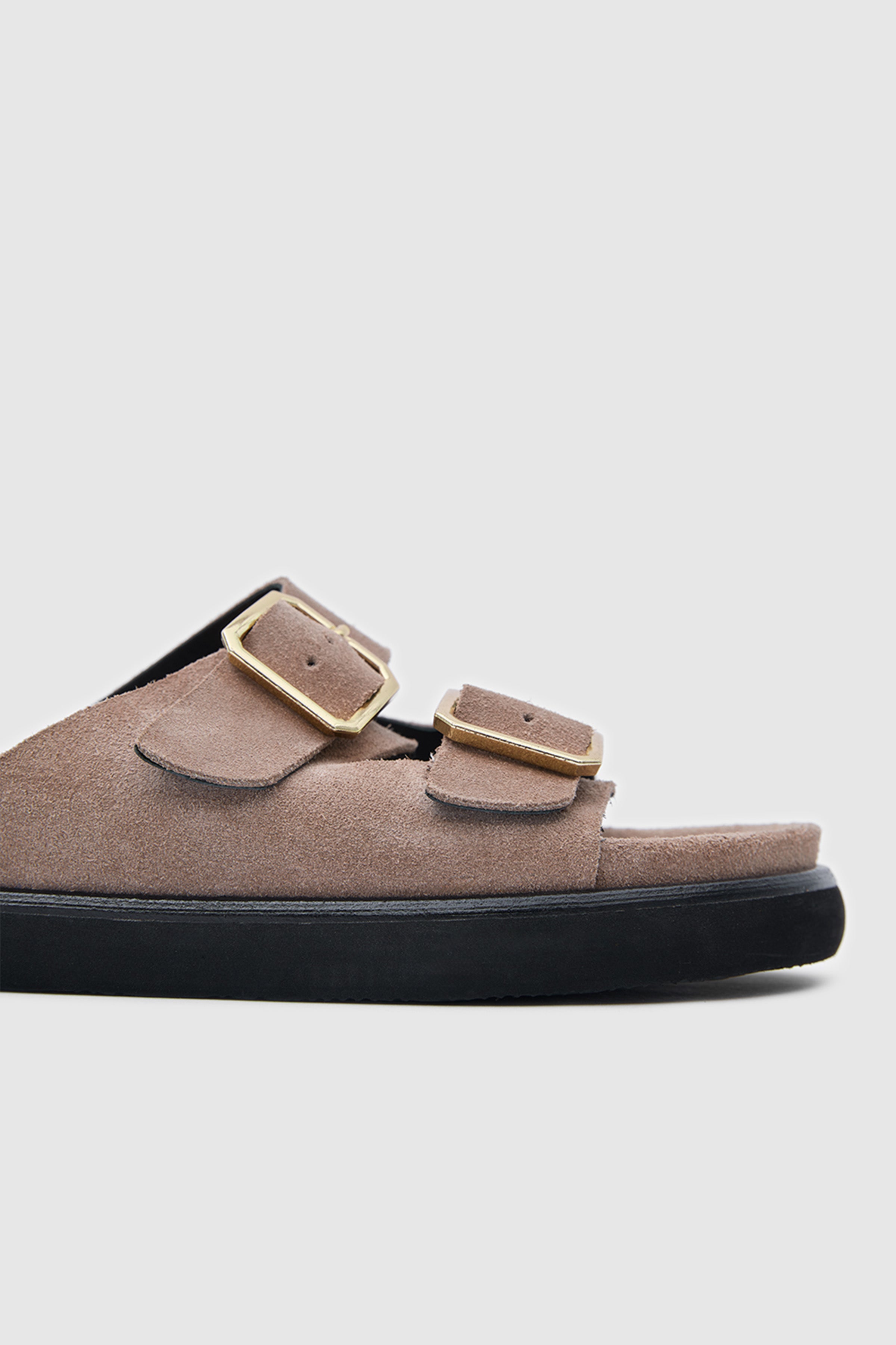 TERRA BUCKLE ÇİFT TOKALI HAKİKİ DERİ SANDALET