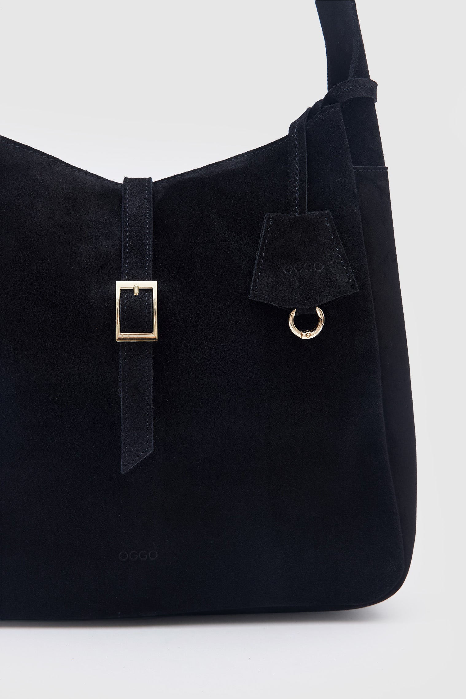 OGGO SUVEA Genuine Suede Leather Shoulder Bag