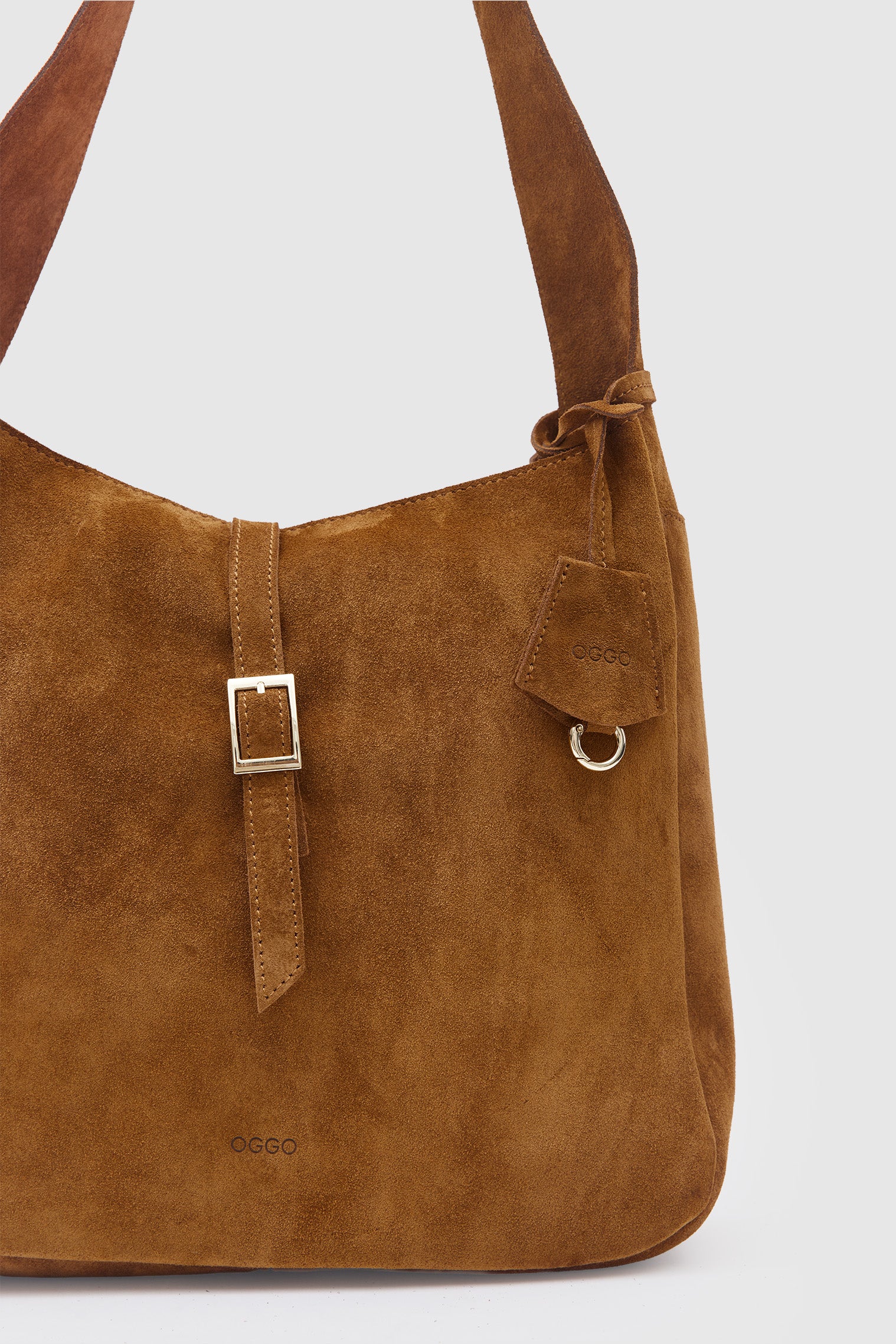 OGGO SUVEA Genuine Suede Leather Shoulder Bag